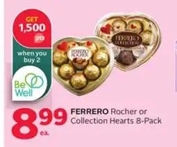 Rexall FERRERO Rocher or Collection Hearts offer