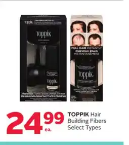 Rexall TOPPIK Hair Building Fibers offer