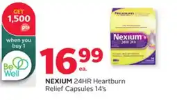Rexall NEXIUM 24HR Heartburn Relief Capsules offer