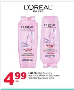Rexall L' ORÉAL Hair Expertise Hair Care 375mL or Treatment offer