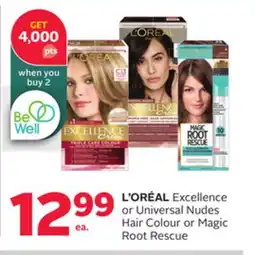 Rexall L' ORÉAL Excellence or Universal Nudes Hair Colour or Magic Root Rescue offer