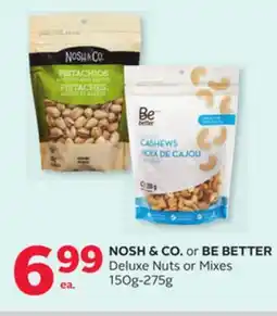 Rexall NOSH & CO. or BE BETTER Deluxe Nuts or Mixes offer