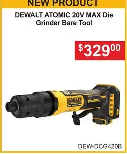 Atlas Tools & Machinery DEWALT ATOMIC 20V MAX Die Grinder Bare Tool offer