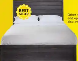 Leon's Miller 3-Piece Queen Panel Bed - Grey offer