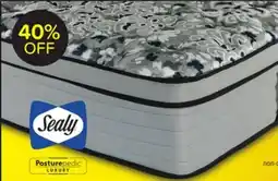 Leon's Sealy Posturepedic Palatial Crest Kamden II Firm Eurotop Queen Mattress offer