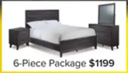 Leon's Miller 6-Piece Queen Storage Bedroom Package - Grey offer