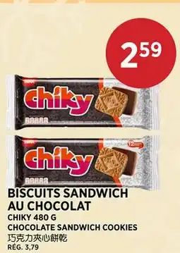 Kim Phat CHIKY CHOCOLATE SANDWICH COOKIES offer
