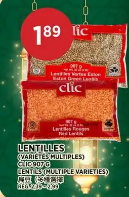 Kim Phat CLIC LENTILS (MULTIPLE VARIETIES) offer