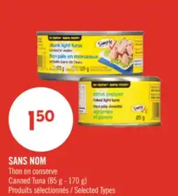 Pharmaprix NO NAME Canned Tuna offer