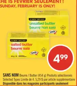 Pharmaprix NO NAME Butter (454 g) offer
