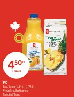 Pharmaprix PC Juice (1,54 L - 1,75 L) offer