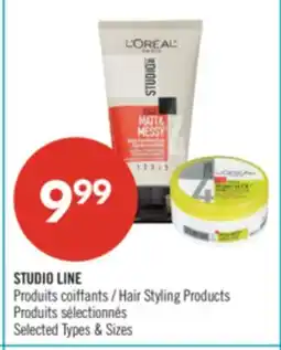 Pharmaprix STUDIO LINE Hair Styling Products offer