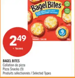 Pharmaprix BAGEL BITES Pizza Snacks (9) offer