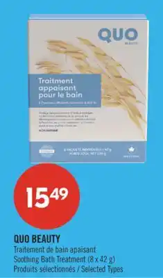 Pharmaprix QUO BEAUTY Soothing Bath Treatment offer