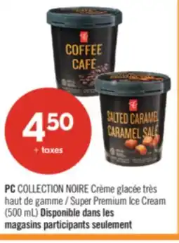 Pharmaprix PC COLLECTION NOIRE Super Premium Ice Cream offer