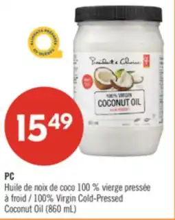 Pharmaprix PC 100% Virgin Cold-Pressed Coconut Oil offer