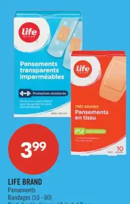 Pharmaprix LIFE BRAND Bandages offer