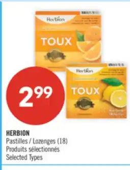 Pharmaprix HERBION Lozenges (18) offer