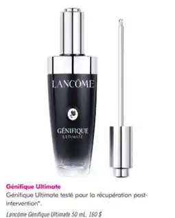 Pharmaprix Lancôme Génifique Ultimate offer