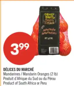 Pharmaprix DÉLICES DU MARCHÉ Mandarines offer