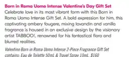 Pharmaprix Valentino Born in Roma Uomo Intense 2-Piece Fragrance Gift Set offer