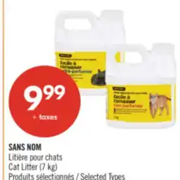 Pharmaprix NO NAME Cat Litter (7 kg) offer