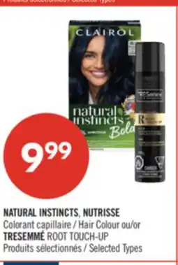 Pharmaprix NATURAL INSTINCTS, NUTRISSE Hair Colour or TRESEMMÉ ROOT TOUCH-UP offer