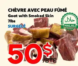 Marche Salaberry CHÈVRE AVEC PEAU FÛMÉ offer