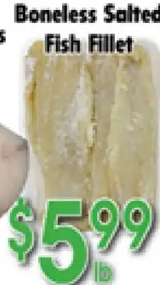 Danforth Food Market Boneless Salted Fish Fillet offer