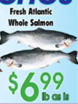 Danforth Food Market Fresh Atlantic Whole Salmon offer