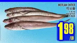 Marché Lian Tai MERLAN ENTIER offer