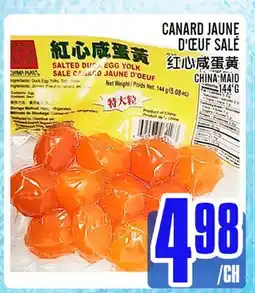 Marché Lian Tai CANARD JAUNE D'ŒUF SALÉ offer