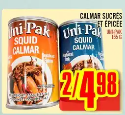 Marché Lian Tai CALMAR SUCRÉS ET ÉPICIÉE offer