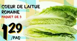 Marche Salaberry COEUR DE LAITUE ROMAINE offer