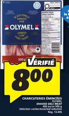 IGA OLYMEL SHAVED DELI MEAT offer