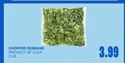Wholesale Club Chopped Romaine offer