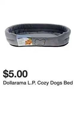 Dollarama Dollarama L.P. Cozy Dogs Bed offer