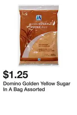 Dollarama Domino Golden Yellow Sugar In A Bag Assorted offer