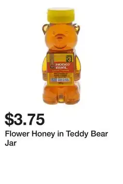 Dollarama Flower Honey in Teddy Bear Jar offer