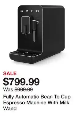 TSC Stores Fully Automatic Bean To Cup Espresso Machine With Milk Wand offer