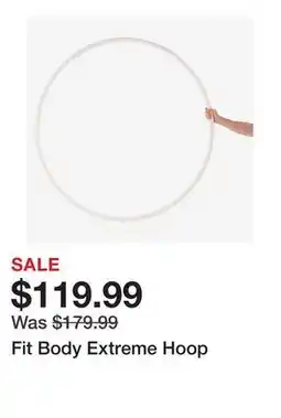 TSC Stores Fit Body Extreme Hoop offer