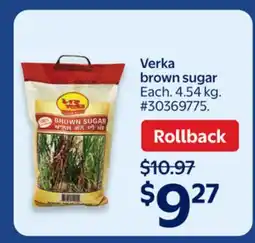 Walmart Verka brown sugar offer