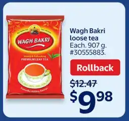 Walmart Wagh Bakri loose tea offer