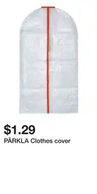 IKEA PÄRKLA Clothes cover offer
