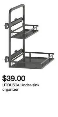 IKEA UTRUSTA Under-sink organizer offer