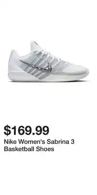 Sport Chek Nike Women's Sabrina 3 Basketball Shoes offer