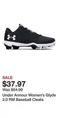 Sport Chek Under Armour Women's Glyde 2.0 RM Baseball Cleats offer