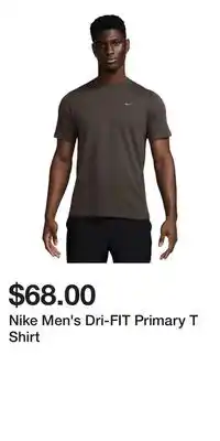 Sport Chek Nike Men's Dri-FIT Primary T Shirt offer