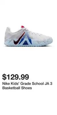 Sport Chek Nike Kids' Grade School JA 3 Basketball Shoes offer