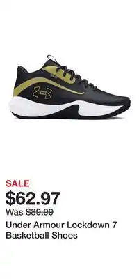 Sport Chek Under Armour Lockdown 7 Basketball Shoes offer